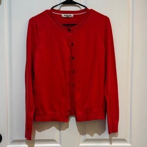 Boden Vibrant Red Knit Top